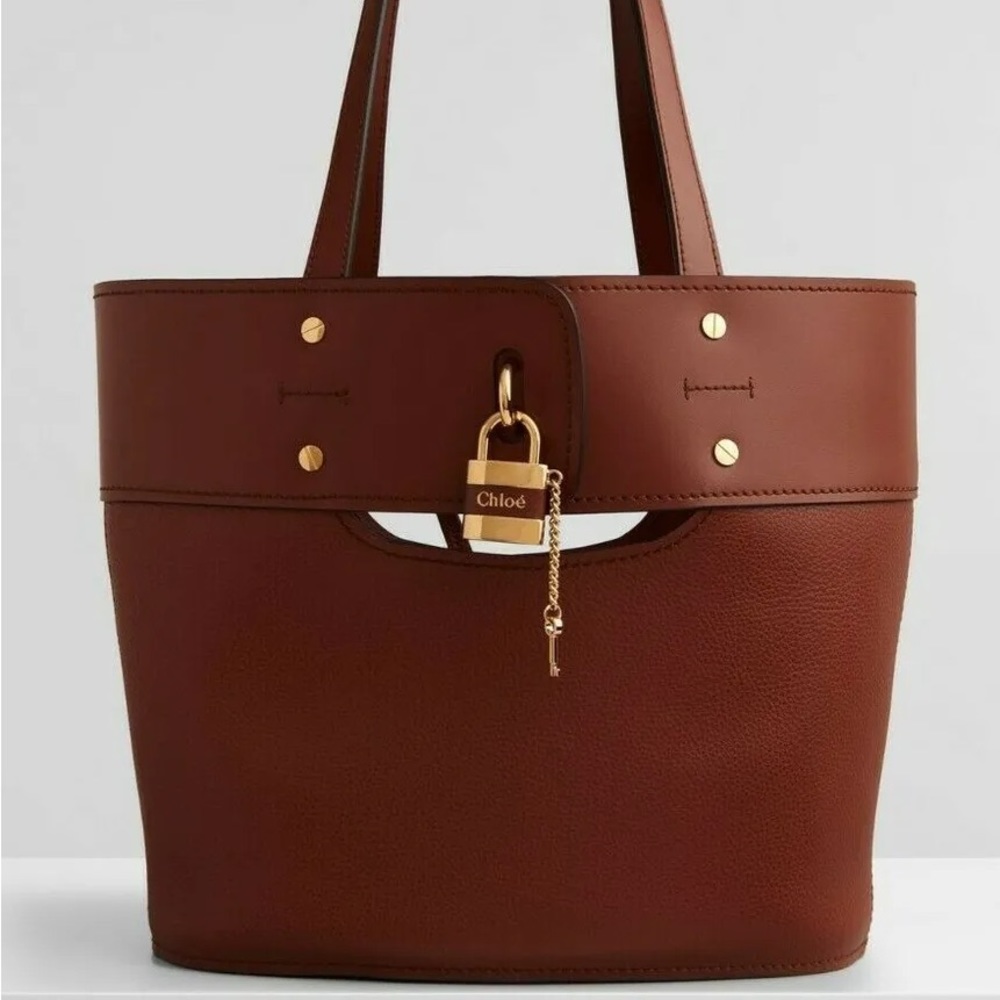 Beautiful Chloe’ leather Aby medium tote